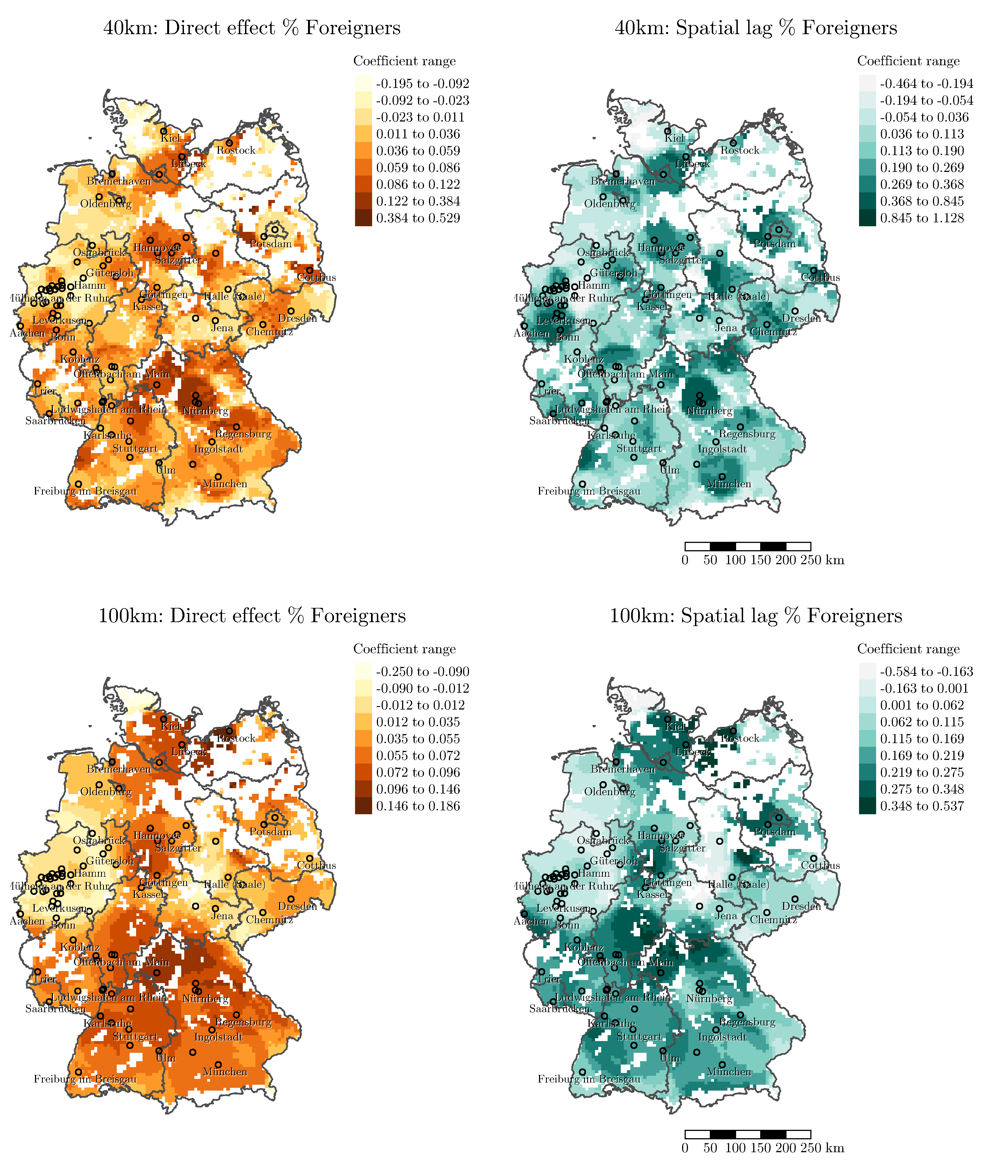 Consistent Inequality Across Germany Exploring Spatial Heterogeneity In The Unequal 1124